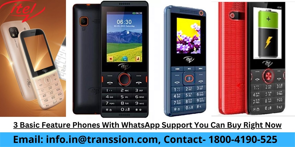 Ppt - 3 Basic Feature Phones With Whatsapp Support You Can Buy Right 