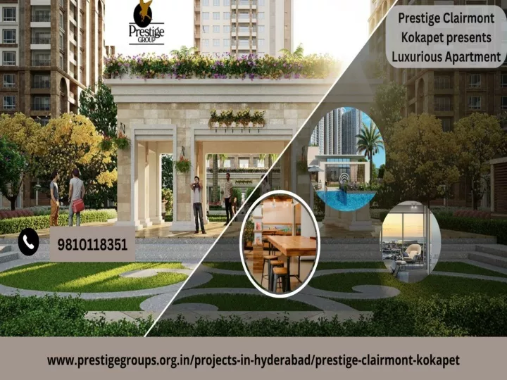 PPT - Prestige Clairmont Kokapet Luxurious Apartment Loaded With Stylish Facilities PowerPoint Presentation - ID:11632619