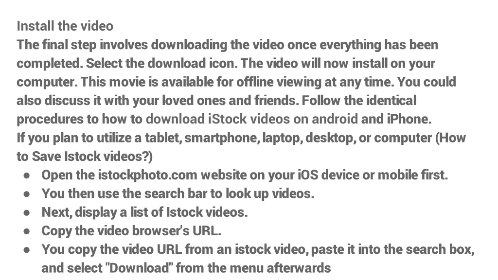 PPT - iStock Video Downloader PowerPoint Presentation, free download ...