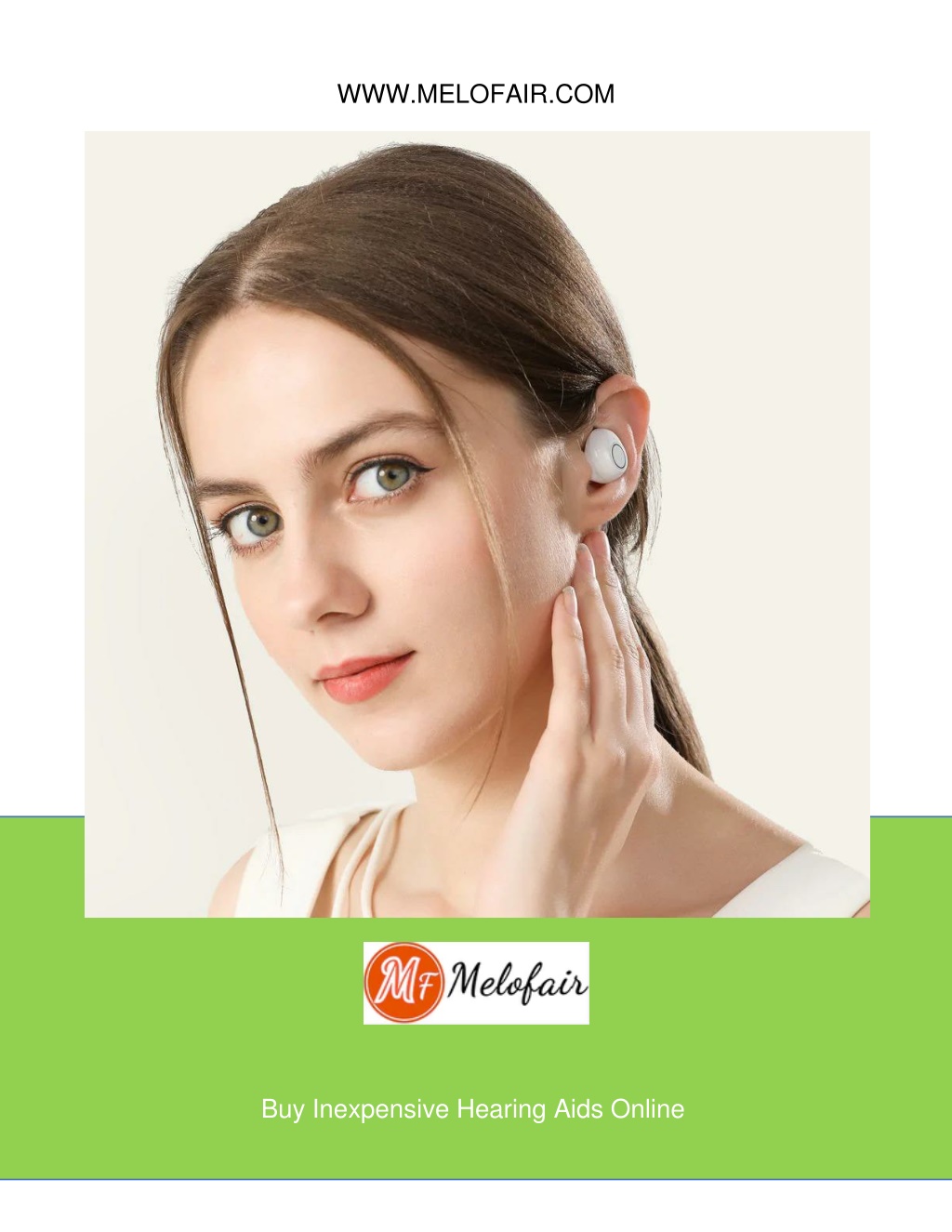 PPT Buy Invisible Hearing Aids Online Melofair Inc. PowerPoint