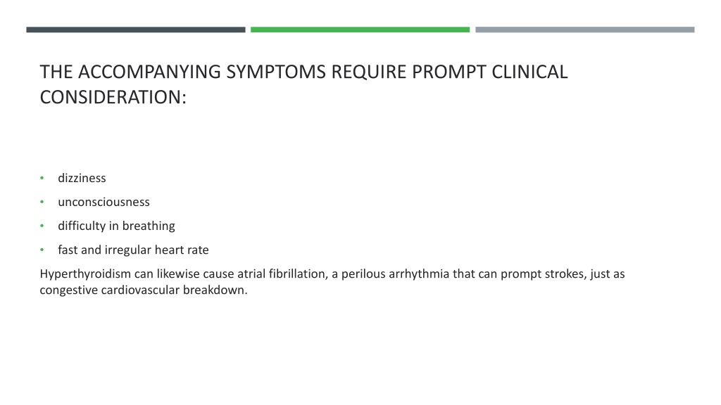 Ppt Hyperthyroidism Cause Symptoms And Treatment Powerpoint Presentation Id11634457 4410