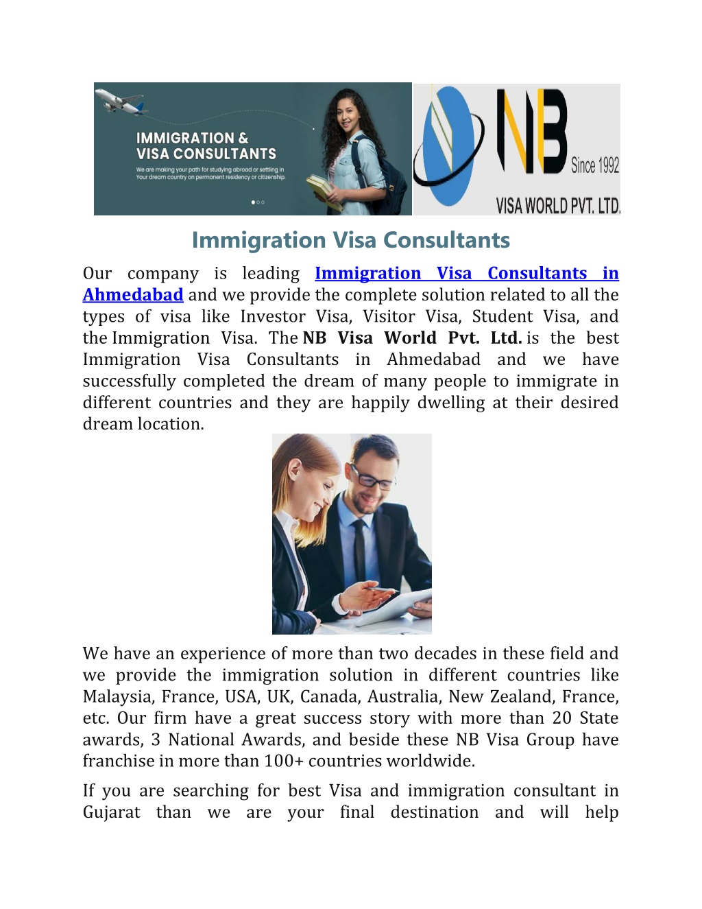 PPT - Immigration Visa Consultants PowerPoint Presentation, free ...