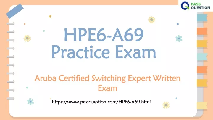 HPE6-A69 Schulungsangebot