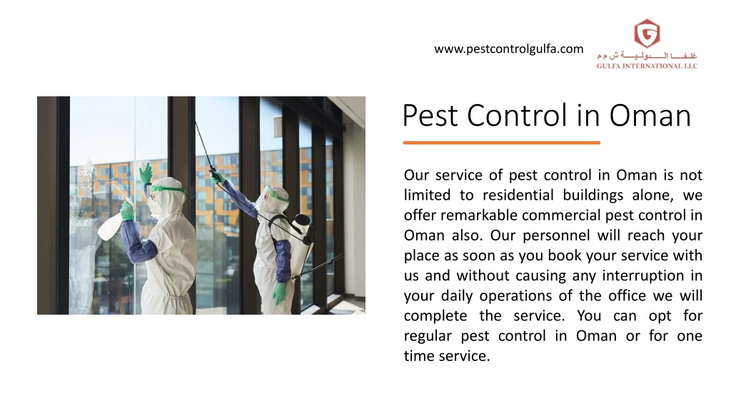 PPT Pest Control in Oman_ PowerPoint Presentation, free download ID