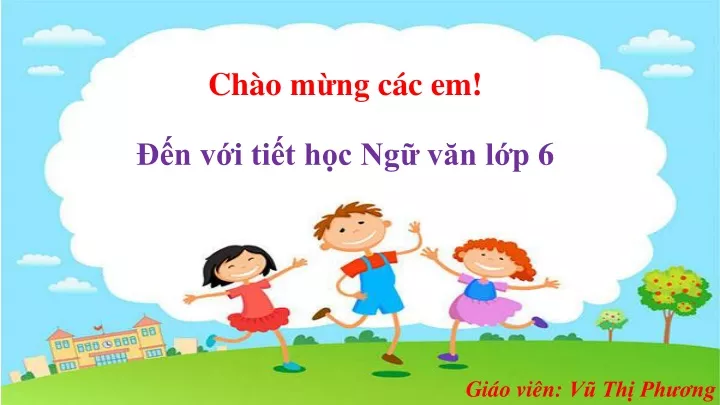 PPT - Bài Giảng Ngữ Văn 6 - Văn Bản: Bài Học đường đời đầu Tiên ...