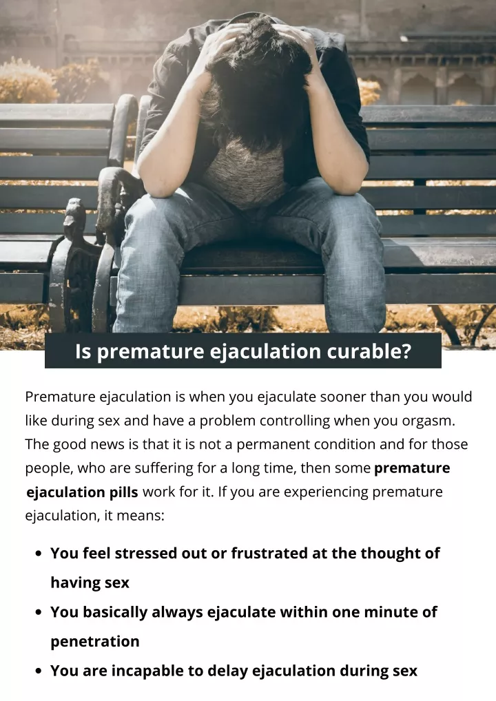 Ppt Is Premature Ejaculation Curable Powerpoint Presentation Free Download Id11638625 6274