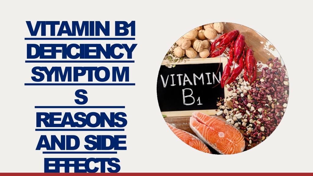 PPT Vitamin B1 Deficiency Symptoms PowerPoint Presentation, free