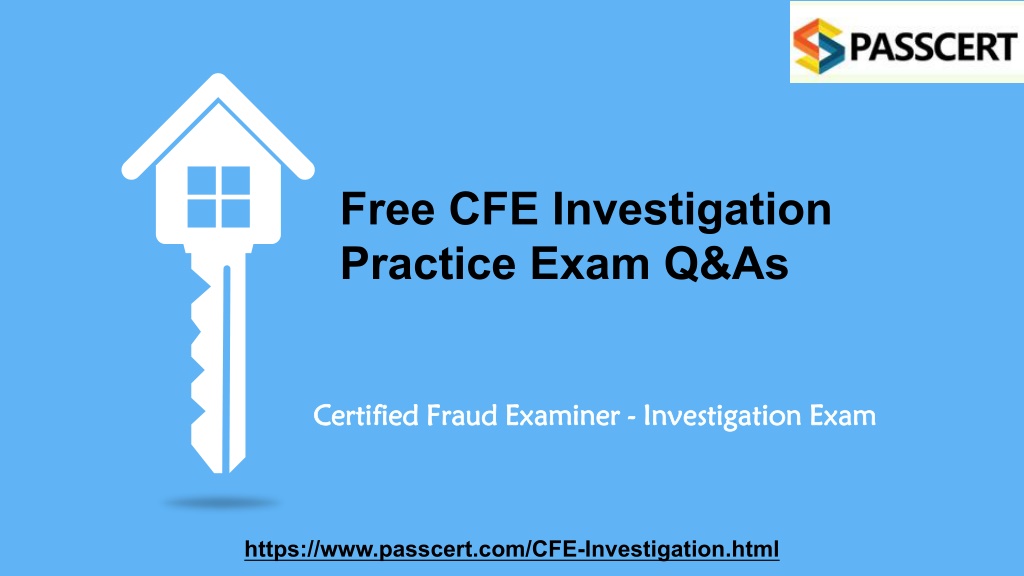 Exam CFE-Investigation Pass4sure