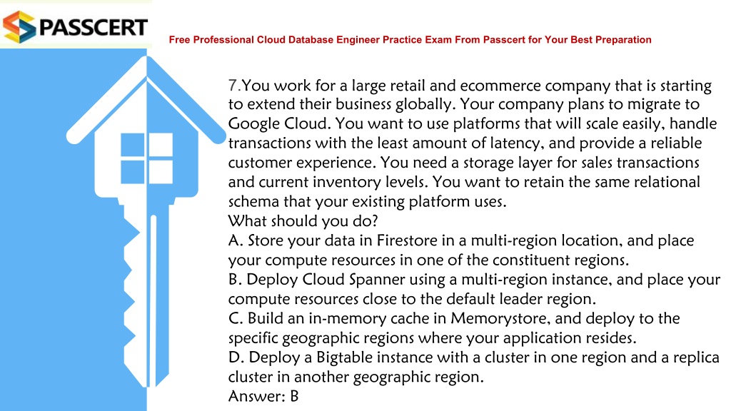 PPT - 2022 Update Google Professional Cloud Database Engineer Dumps Sns-Brigh10