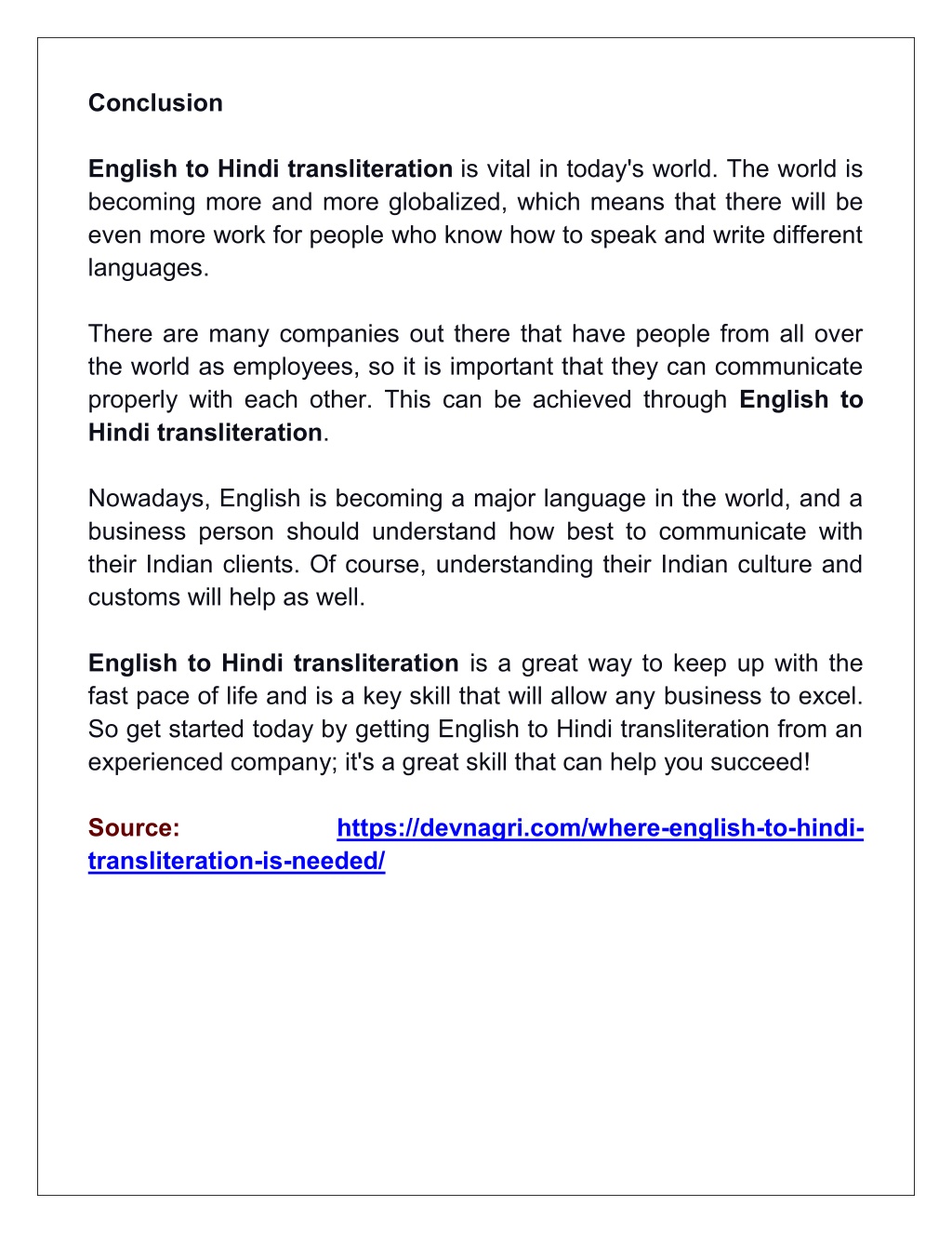 PPT Where English To Hindi Transliteration Is Needed PowerPoint 