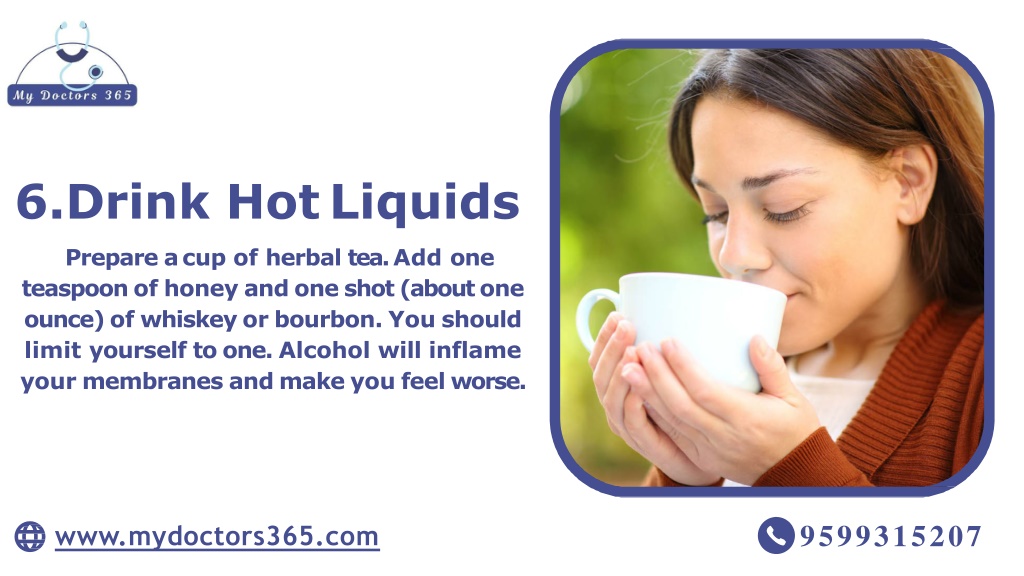 PPT 9 Natural Treatment Tips for Colds and Flu PowerPoint Presentation ID11640520