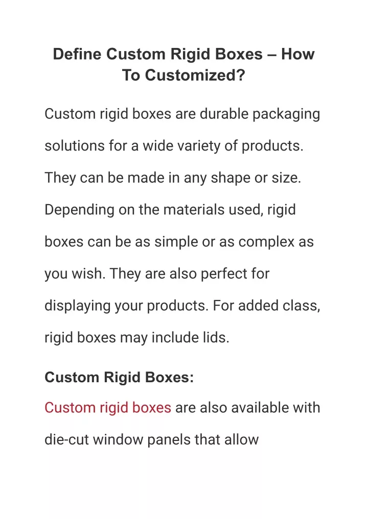 PPT Define Custom Rigid Boxes How To Customized PowerPoint