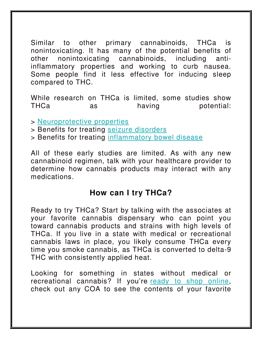 PPT - Cannabinoid 101 What Is THCa PowerPoint Presentation, Free ...