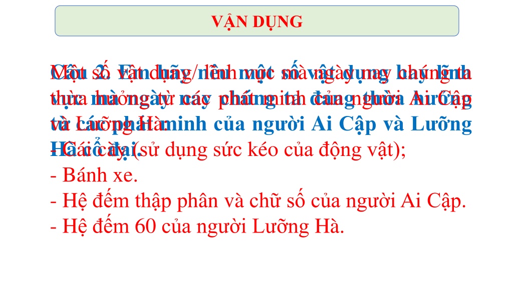 PPT - Bài Giảng Lịch Sử 6 - Bài 7: Ai Cập Và Lưỡng Hà Cổ đại PowerPoint ...