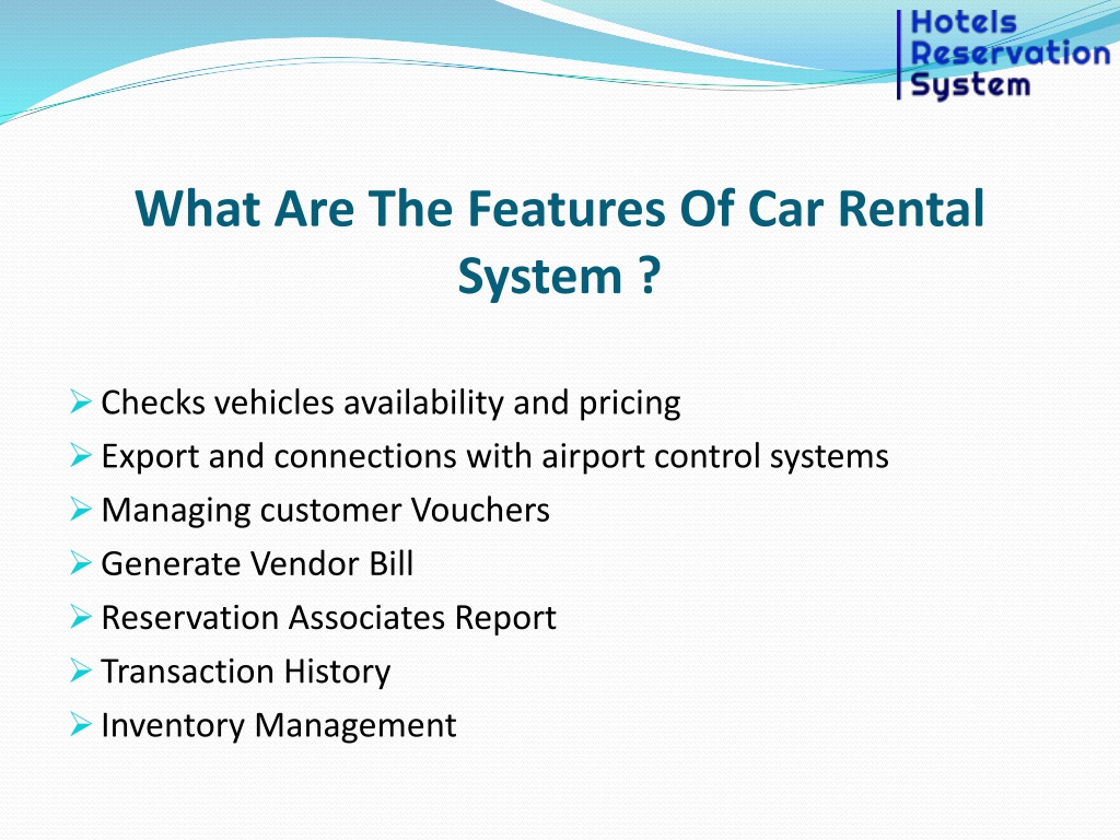 PPT - Car Rental System PowerPoint Presentation, Free Download - ID ...