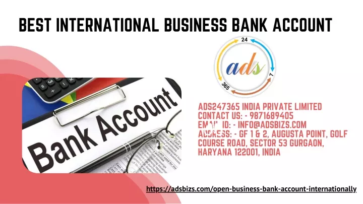 international business bank account