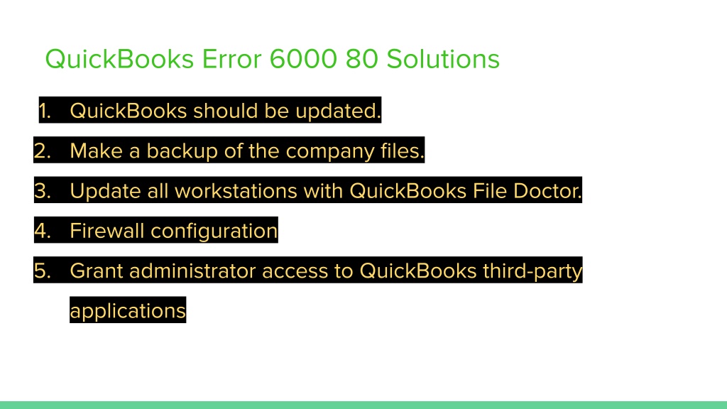 PPT - QuickBooks Error Code 6000 80 PowerPoint Presentation, Free ...