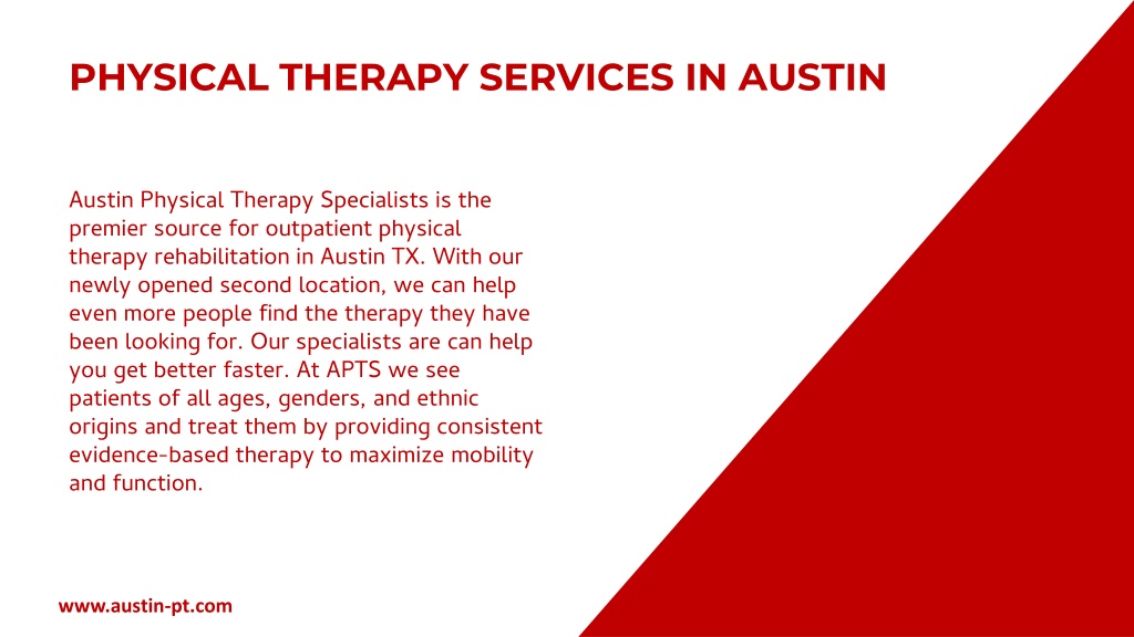 PPT Laser Therapy Austin Physical Therapy Specialists PowerPoint