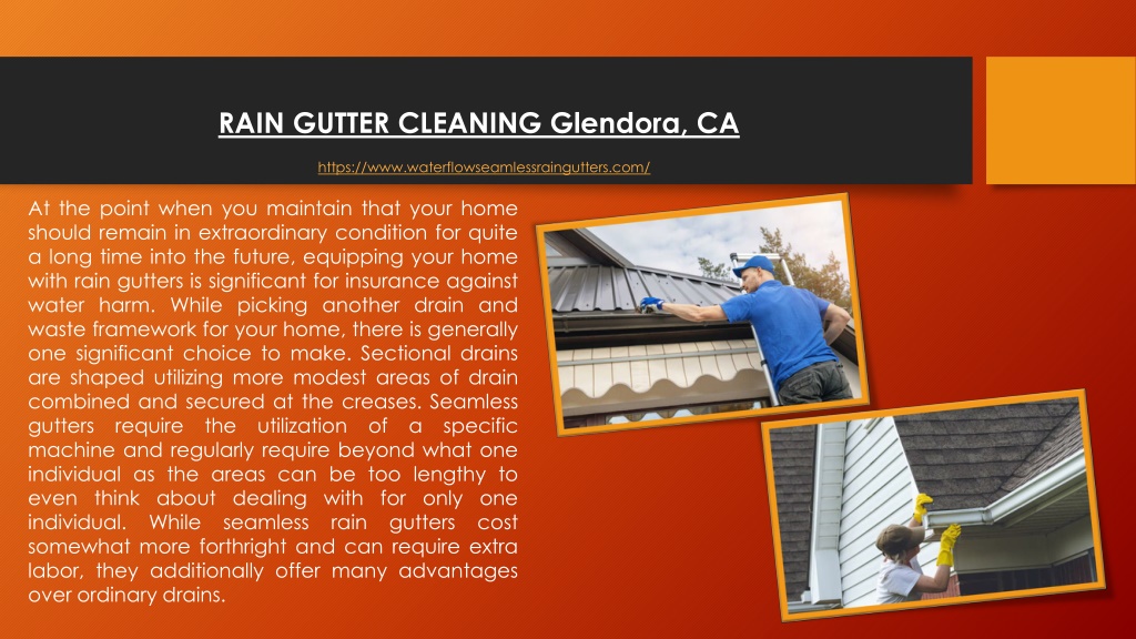 PPT Rain Gutter Cleaning Glendora, CA PowerPoint Presentation, free