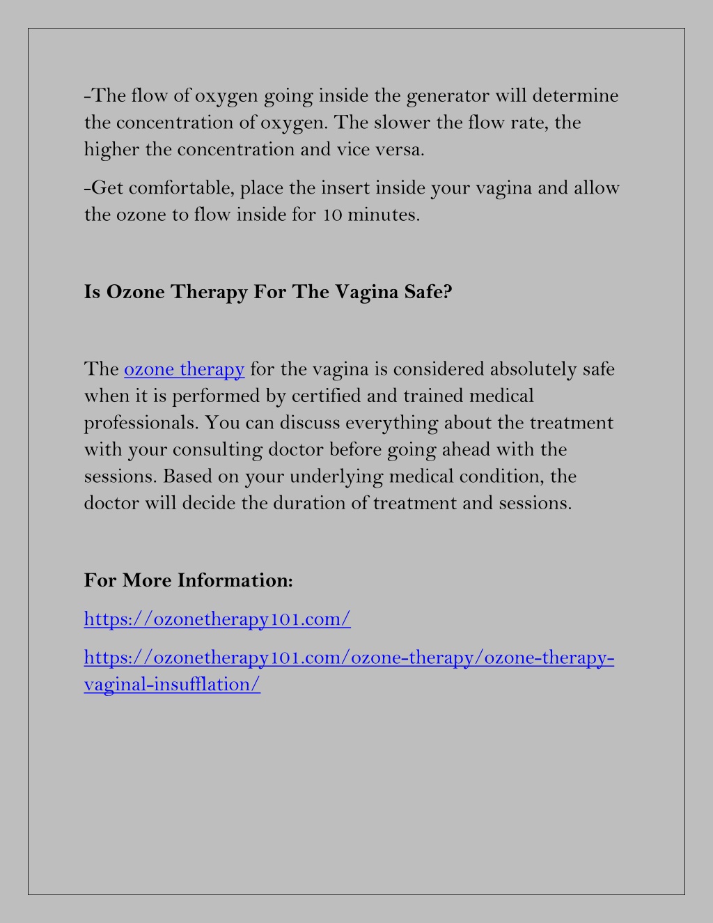 Ppt Ozone Therapy Vagina Powerpoint Presentation Free Download Id11645215 3516