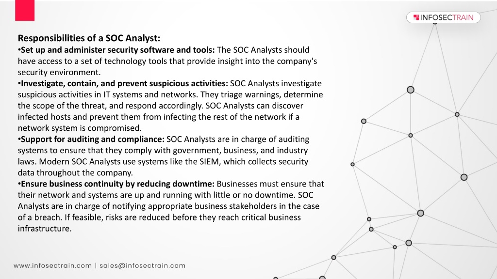 PPT - Top 5 Know Skills & Responsibilities Of A SOC Analyst PowerPoint ...