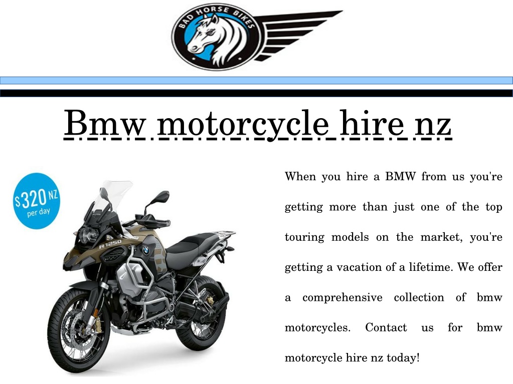 PPT - Motorcycle hire New Zealand PowerPoint Presentation, free