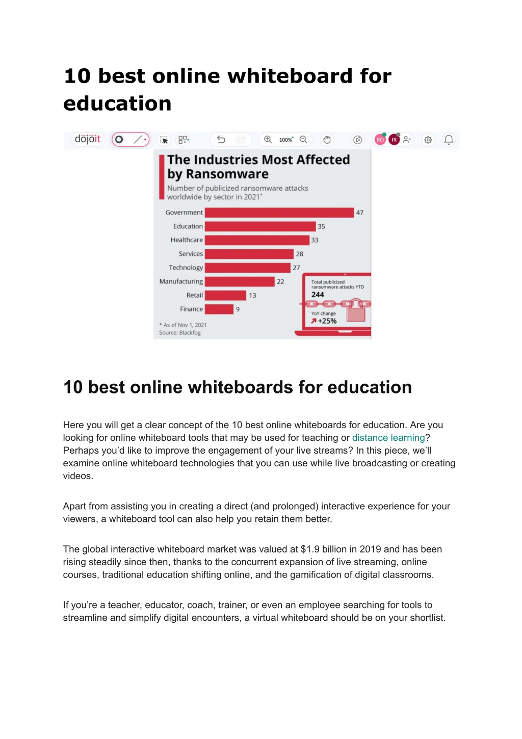 PPT - 10 best online whiteboard for education - Google Docs PowerPoint ...
