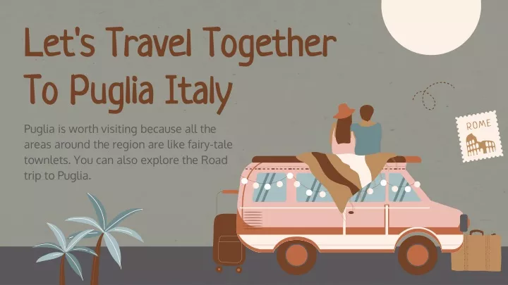let's travel together in italiano