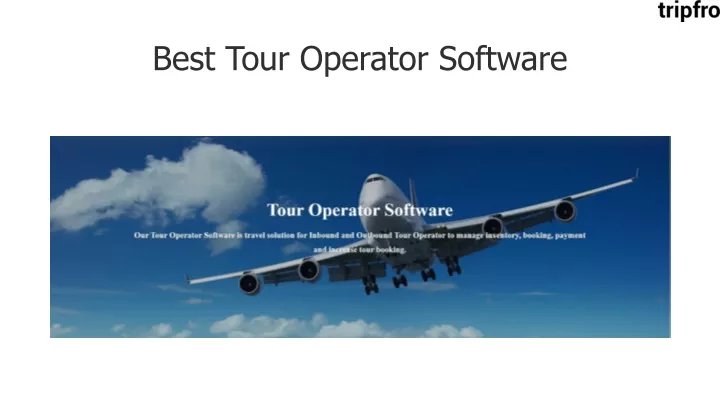 best tour operator site