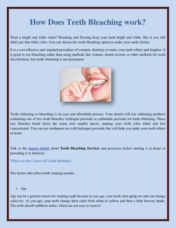 ppt-how-does-teeth-bleaching-work-powerpoint-presentation-free