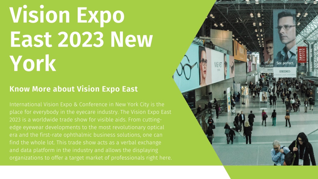 PPT Vision Expo East 2023 New York PowerPoint Presentation, free