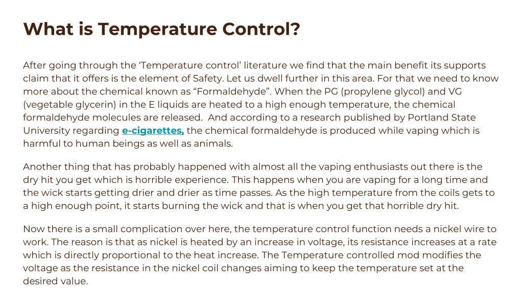 ppt-temperature-control-a-gimmick-or-a-necessity-1-powerpoint