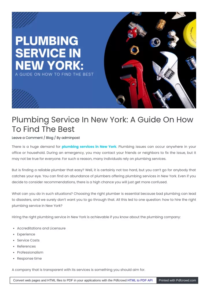 for ipod instal New York plumber installer license prep class