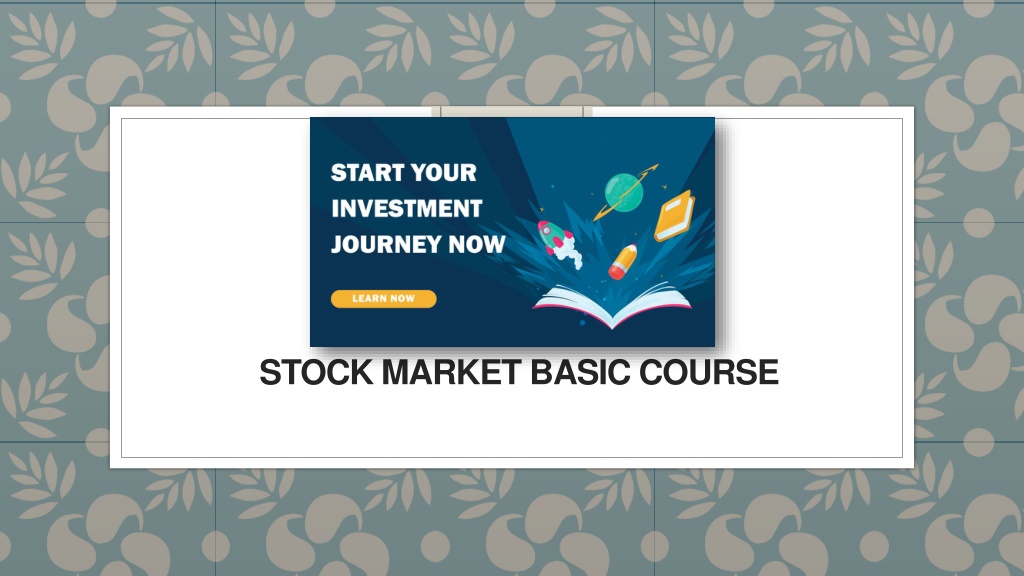 PPT - Stock Market Course PowerPoint Presentation, free download - ID ...