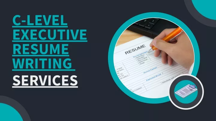 resume writing services executive level