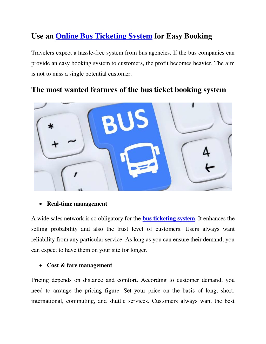 PPT - Overview Of An Online Bus Ticket Booking System PowerPoint ...