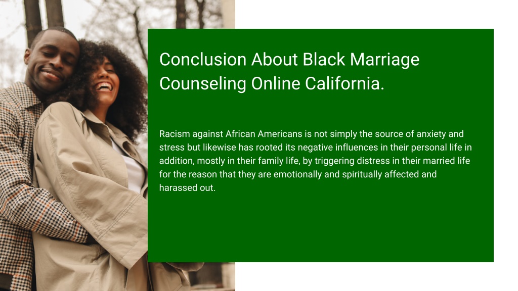 Ppt How To Fix Issues In African American Couples Via Black Marriage