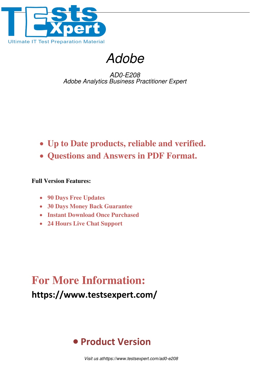 AD0-E208 Prüfungs-Guide