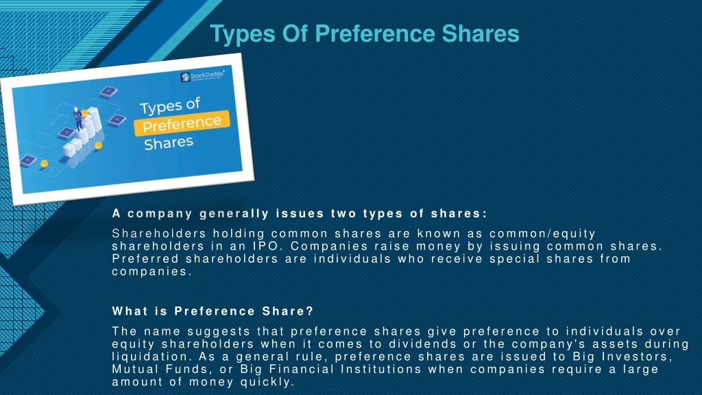 PPT - Types Of Preference Shares PowerPoint Presentation, Free Download ...