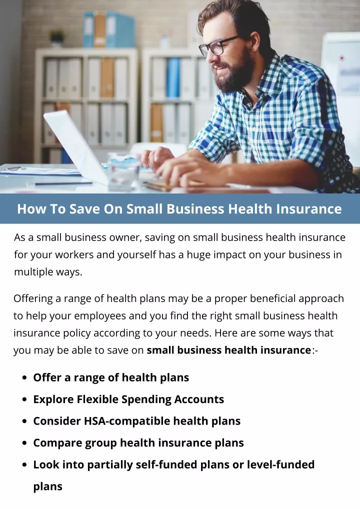 PPT How To Save On Small Business Health Insurance PowerPoint