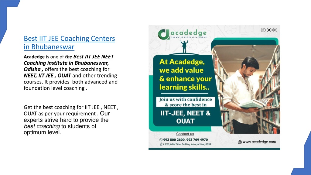 PPT - Crash Course For NEET In Bhubaneswar - Acadedge PowerPoint ...