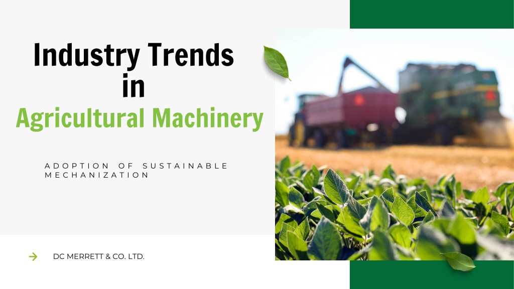 PPT - 5 key industry trends in agricultural machinery PowerPoint ...