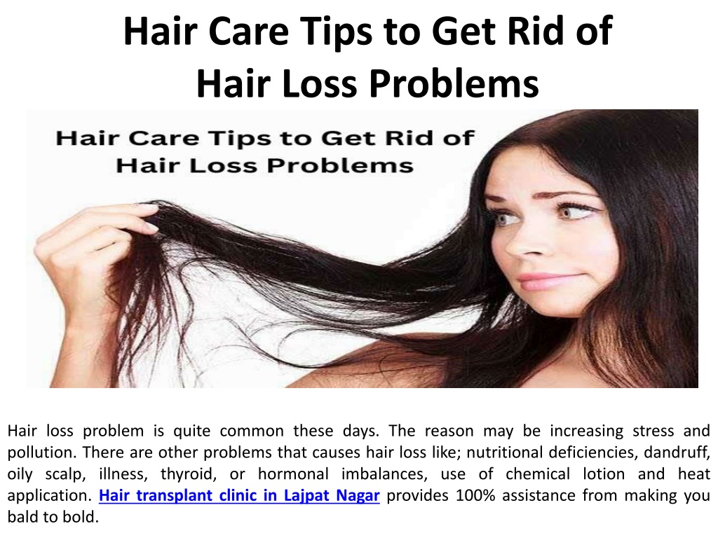 PPT - Advice on Taking Care of Your Hair to Prevent Hair Loss ...