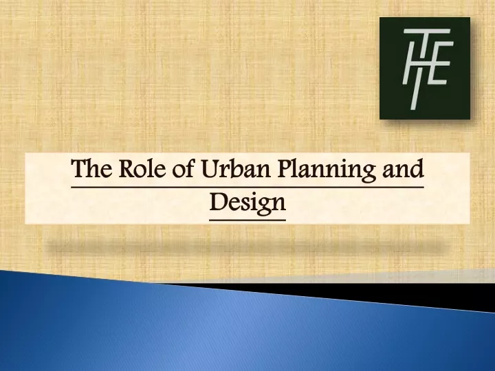 ppt-the-role-of-urban-planning-and-design-powerpoint-presentation