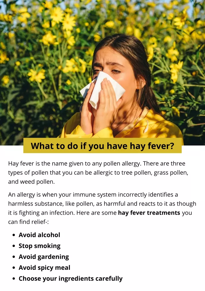 ppt-what-to-do-if-you-have-hay-fever-powerpoint-presentation-free