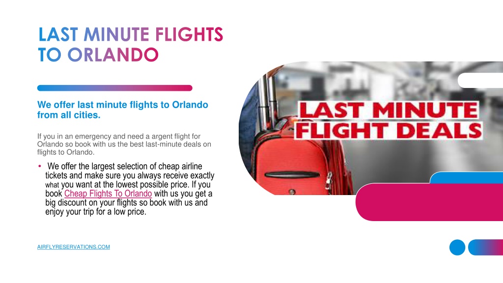 PPT Cheap Flight To Orlando PowerPoint Presentation, free download