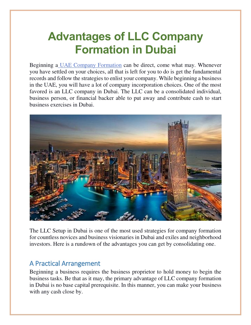 Ppt Advantages Of Llc Company Formation In Dubai Powerpoint Presentation Id11664861 2086