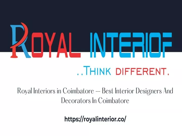 PPT Interiors in Coimbatore Best Interior Decorators PowerPoint