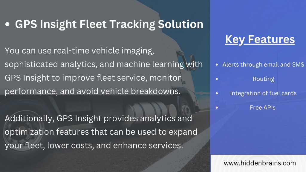 PPT - Vehicle Tracking and Fleet Management Software Solutions ...