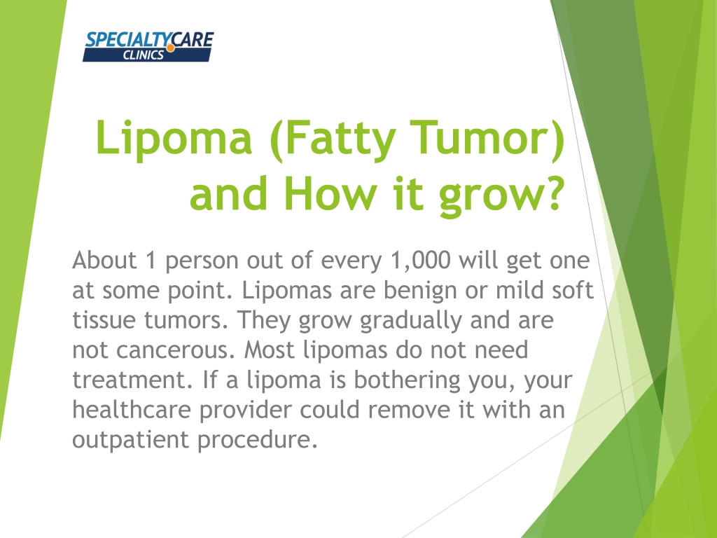 PPT - What are the Main Symptoms of Lipoma (Fatty Tumor)? PowerPoint ...